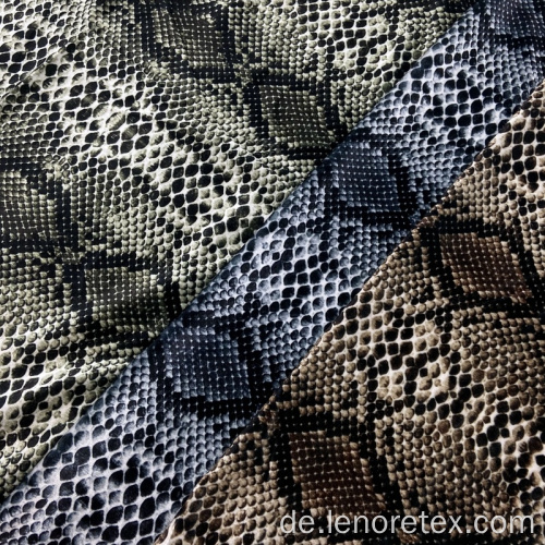 Digital Print Knit Polyester Stretch Koreanischer Samtgewebe